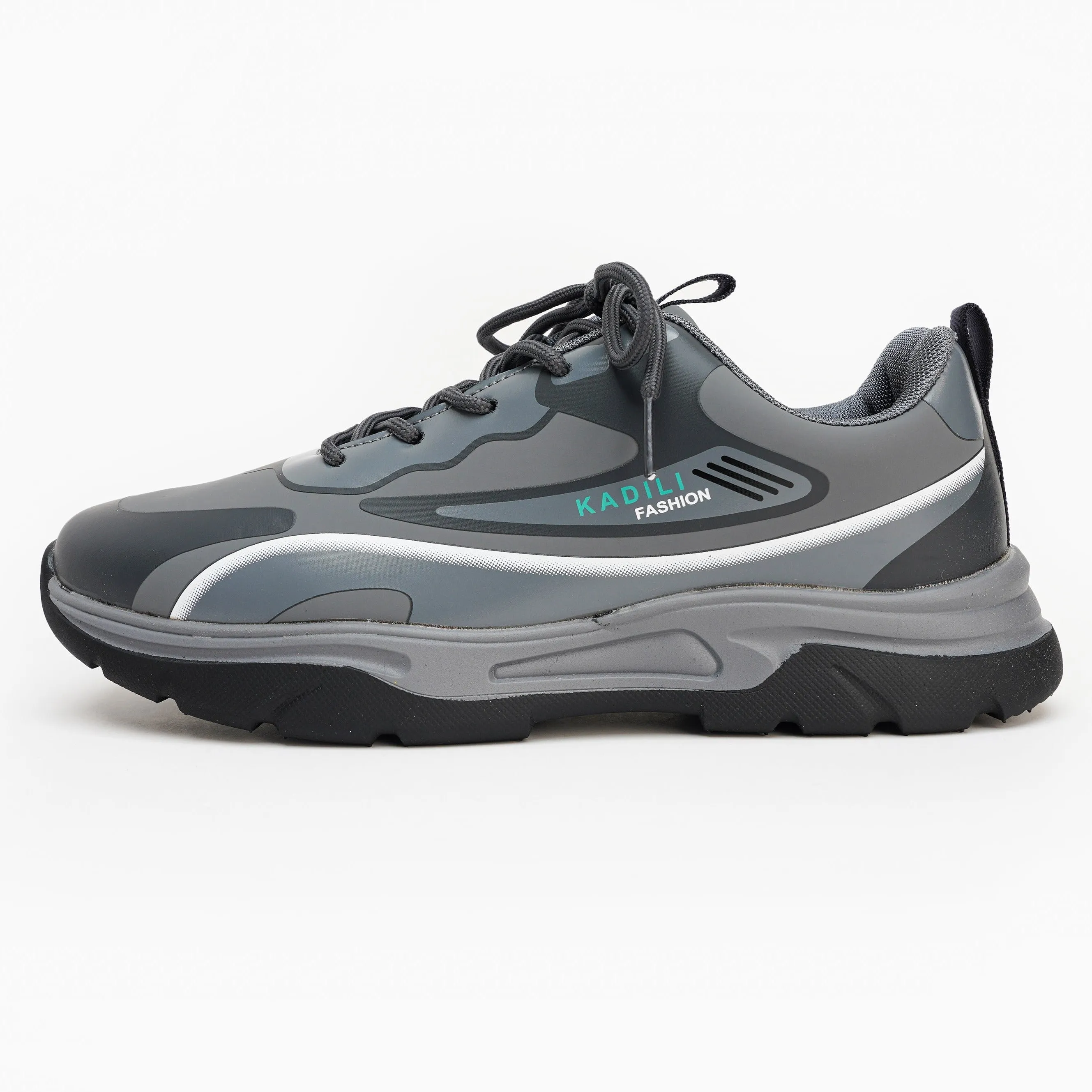 24059 Grey Stylish Design all seasons sneaker for men