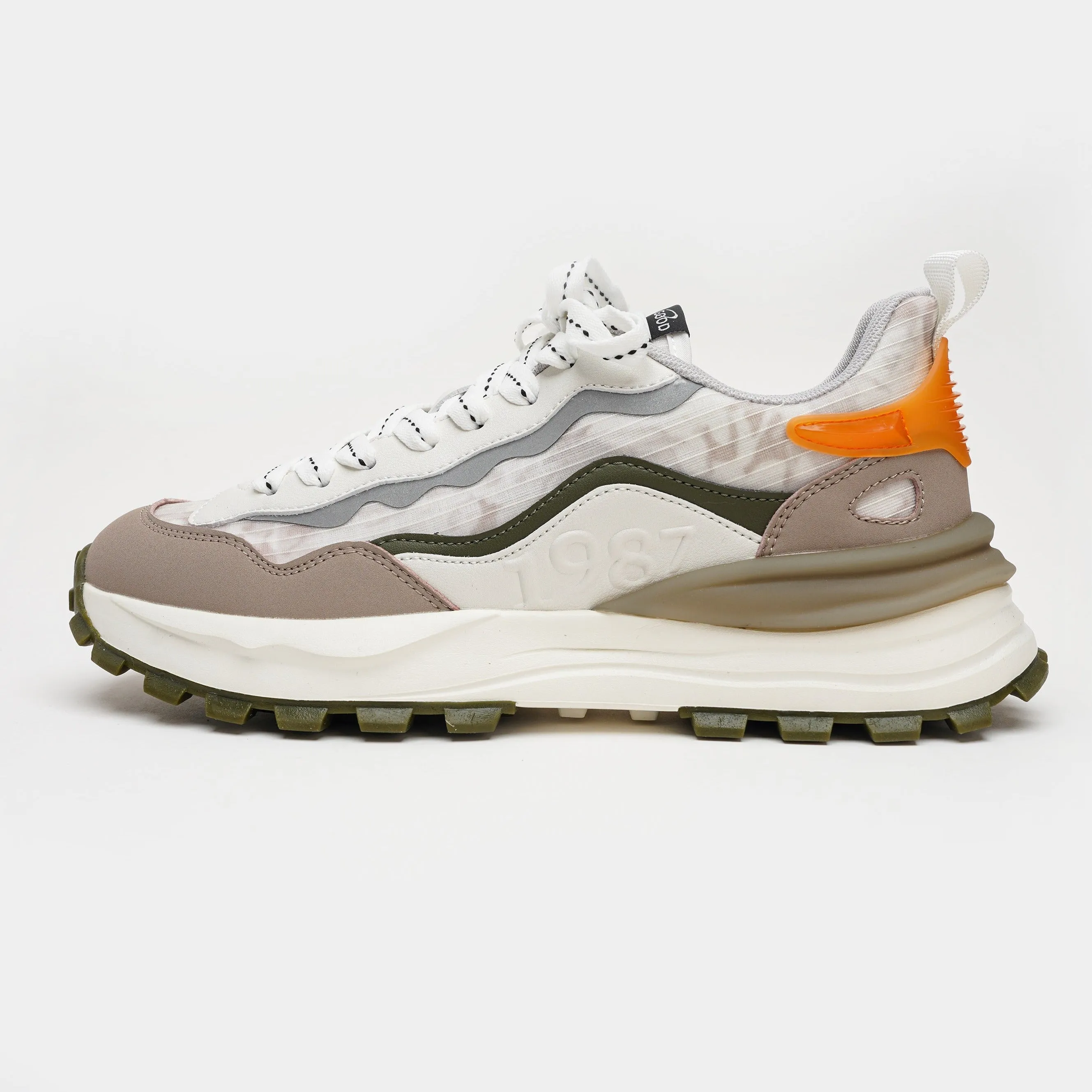 24071-Khaki stylish All Seasons sneaker for men