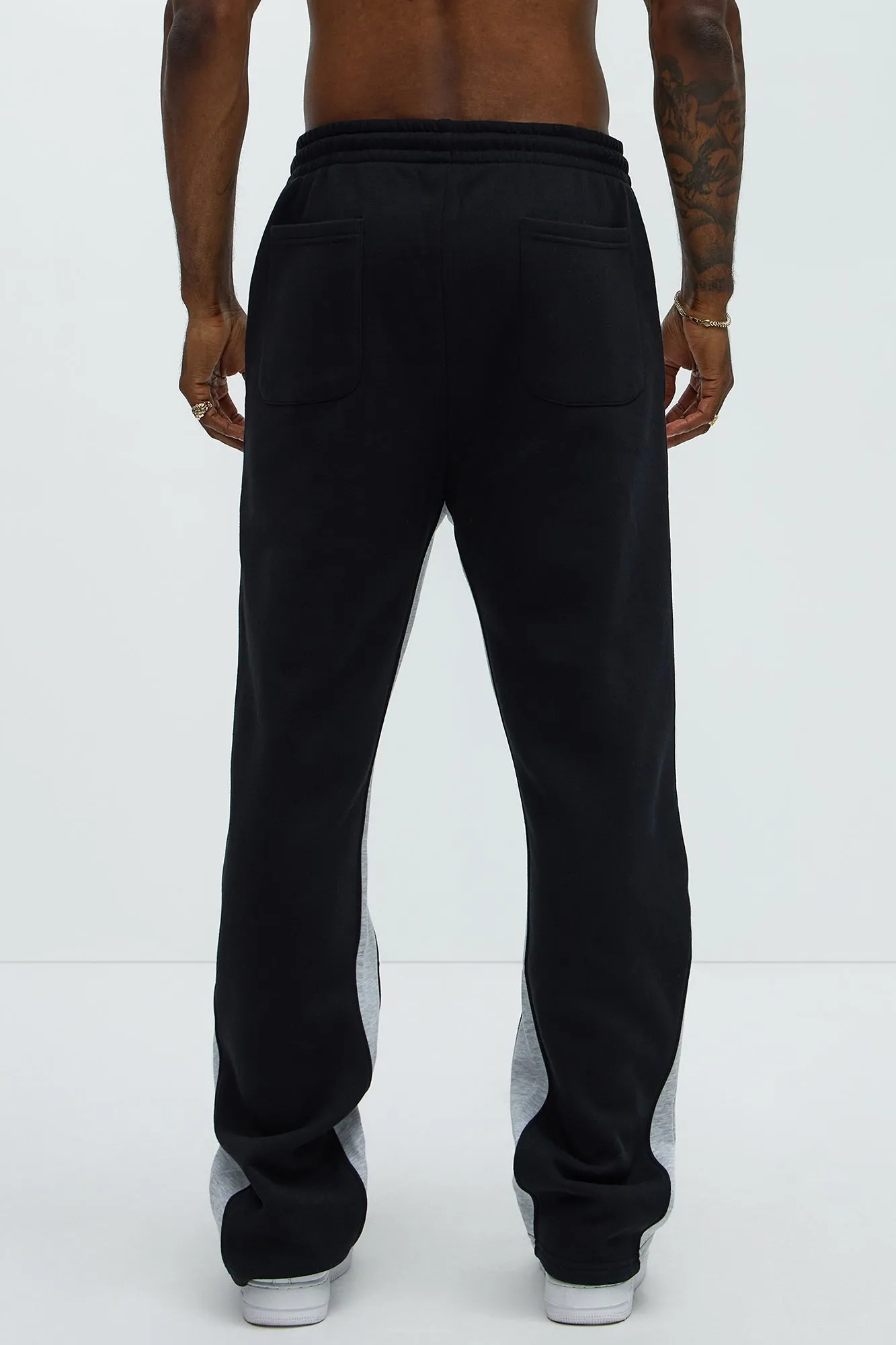 49ers Bold Flare Sweatpants - Black