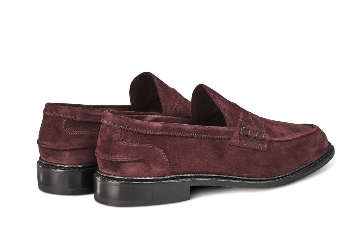 Adam Penny Loafer - Barolo Suede
