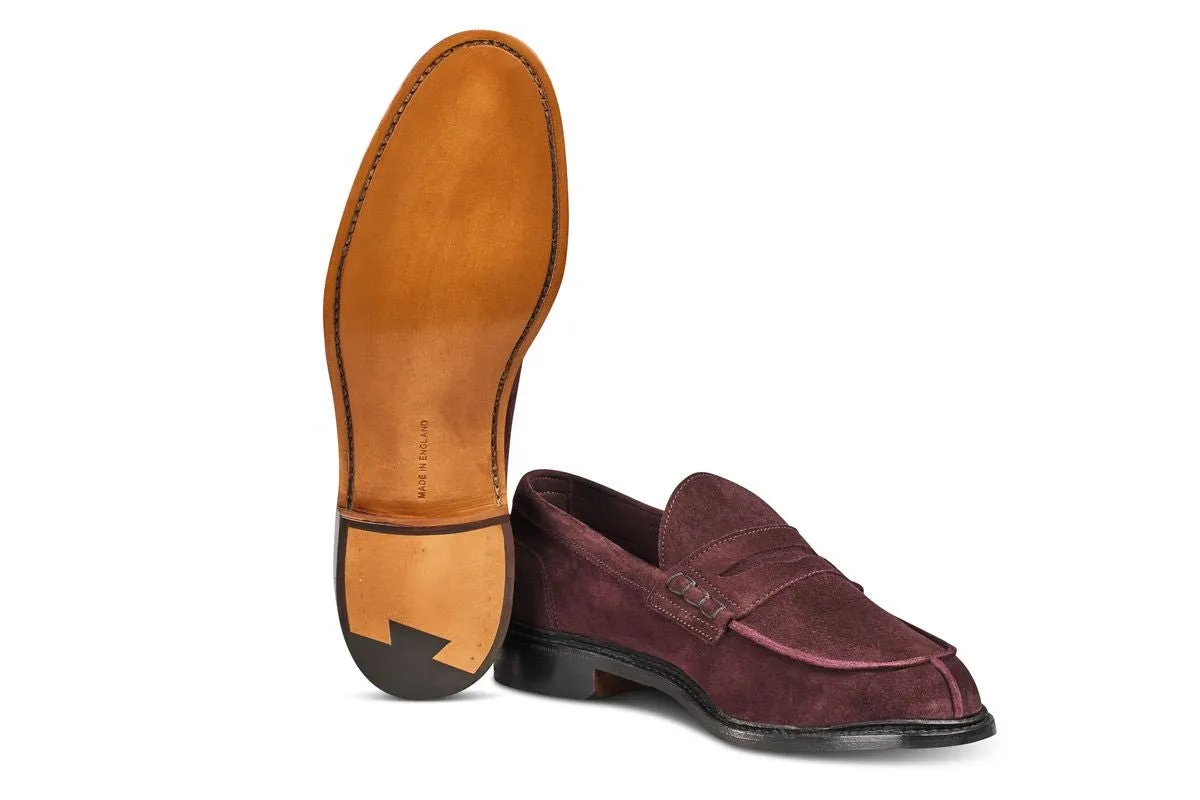 Adam Penny Loafer - Barolo Suede
