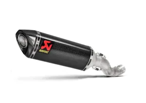 Akarapovic Slip On Line (Carbon) OPEN Exhaust System 2015-2016 Aprilia RSV4