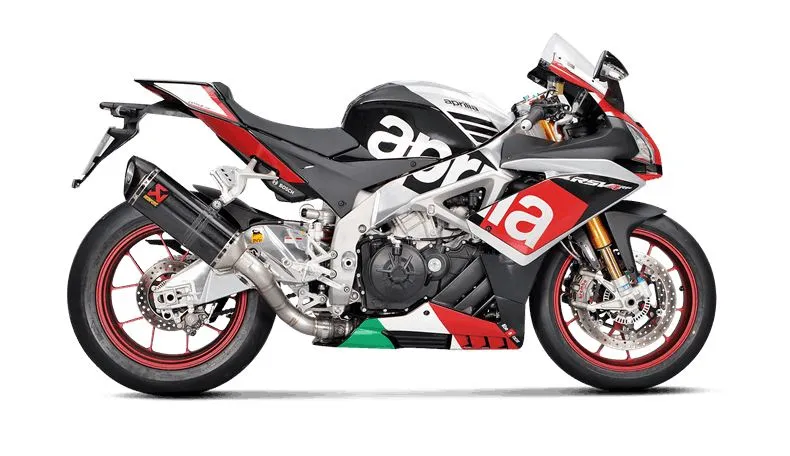 Akarapovic Slip On Line (Carbon) OPEN Exhaust System 2015-2016 Aprilia RSV4