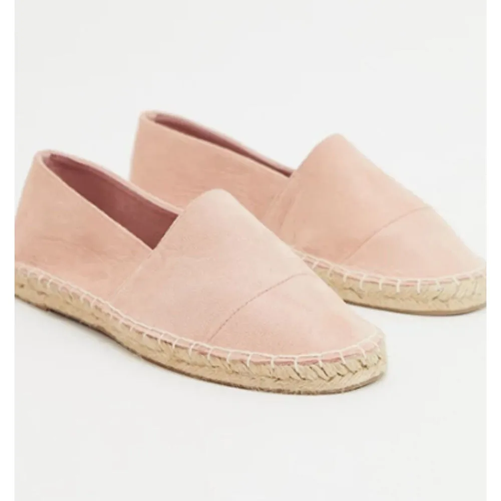 Asos- South Beach Espadrilles In Blush