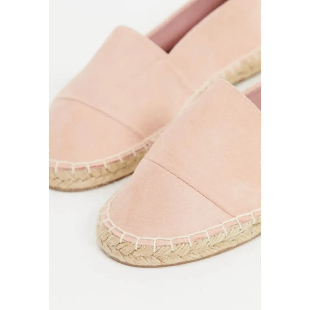 Asos- South Beach Espadrilles In Blush