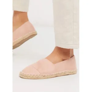 Asos- South Beach Espadrilles In Blush