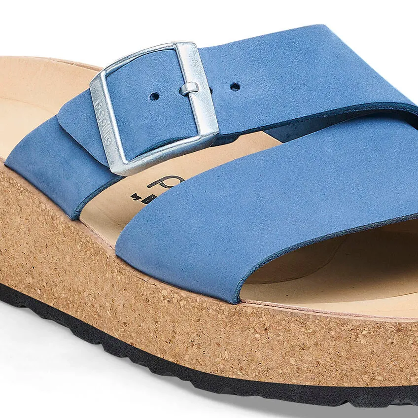 Birkenstock Almina Elemental Blue Nubuck Leather