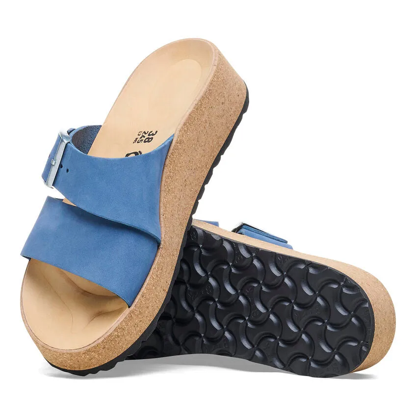 Birkenstock Almina Elemental Blue Nubuck Leather