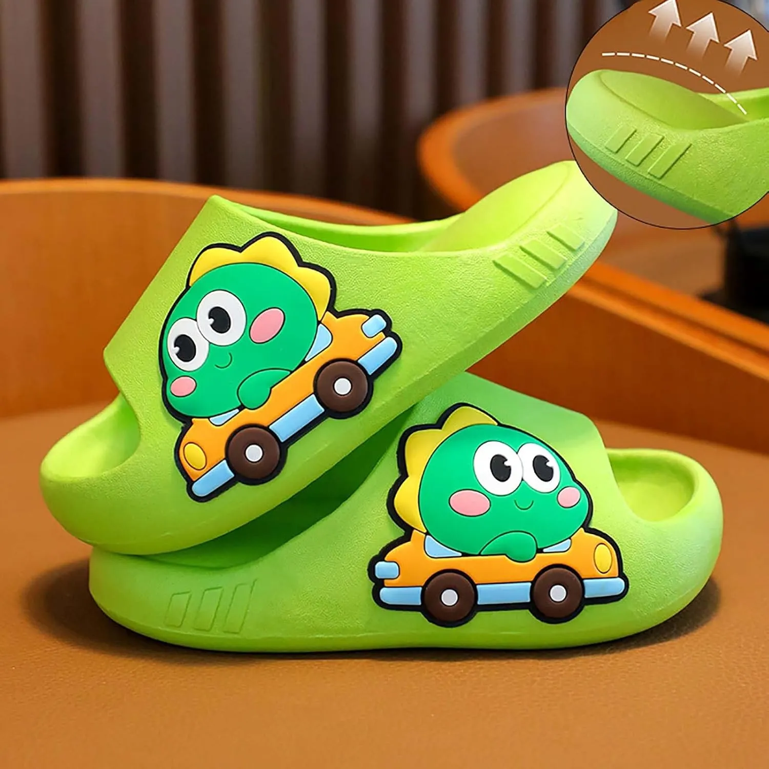 Boys and Girls Slippers Comfortable Soft Sole Thick Bottom Non Slip Home Cute Cartoon Slippers Sandals Toddler Girl