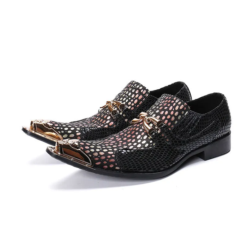 Brand men's shoes 2018 autumn and winter men's casual leather shoes Korean version of trendy shoes genuine leather fashion business men's shoes trendy shoes