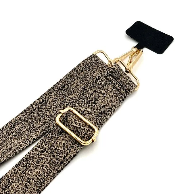 Bronze Melange Woven Strap