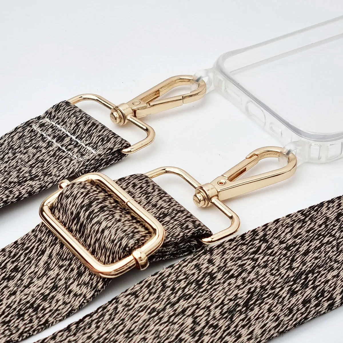 Bronze Melange Woven Strap