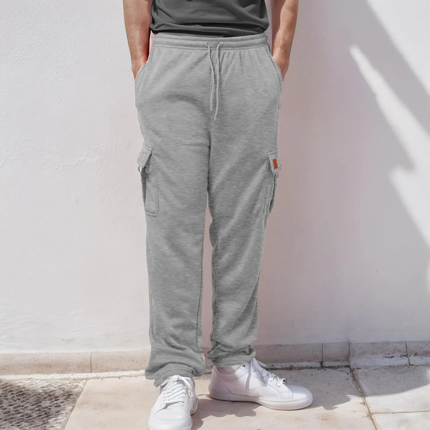 Cargo Pants for Men 2023 Relaxed Fit Causal Work Trousers Athletic Pants Fashion Loose Fit Hiking Outdoor Joggers