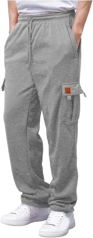 Cargo Pants for Men 2023 Relaxed Fit Causal Work Trousers Athletic Pants Fashion Loose Fit Hiking Outdoor Joggers