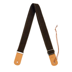 Cascha Cotton Ukulele Strap - Brown