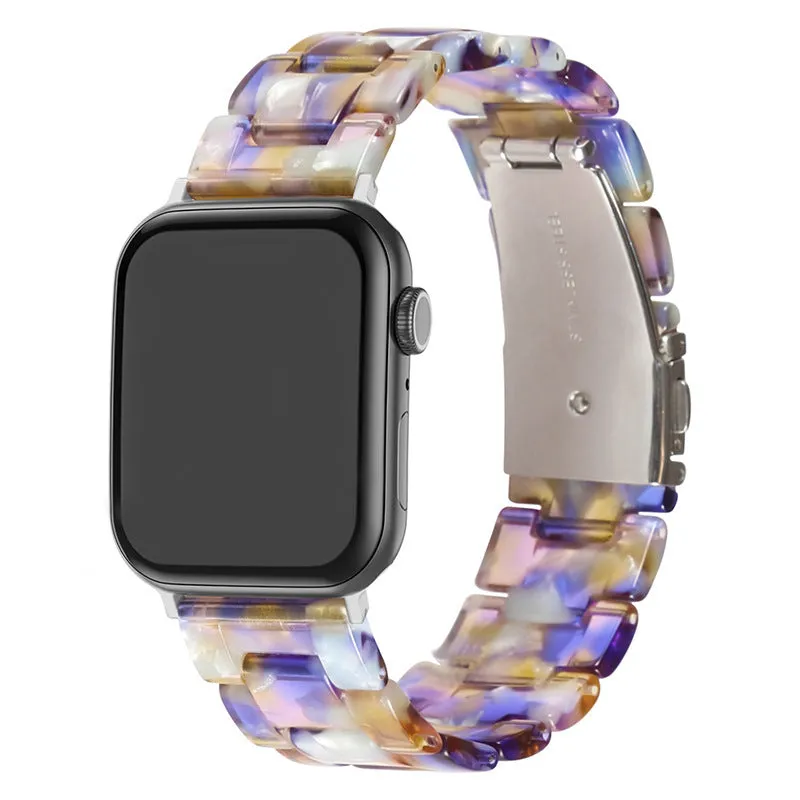 Ceramic Resin Color Permeable applewatch strap W28TCSZ802