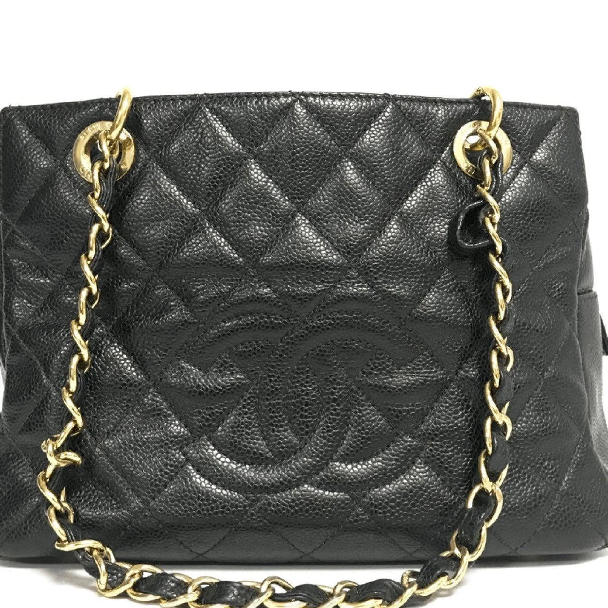 Chanel Black Caviar Petite Timeless Tote