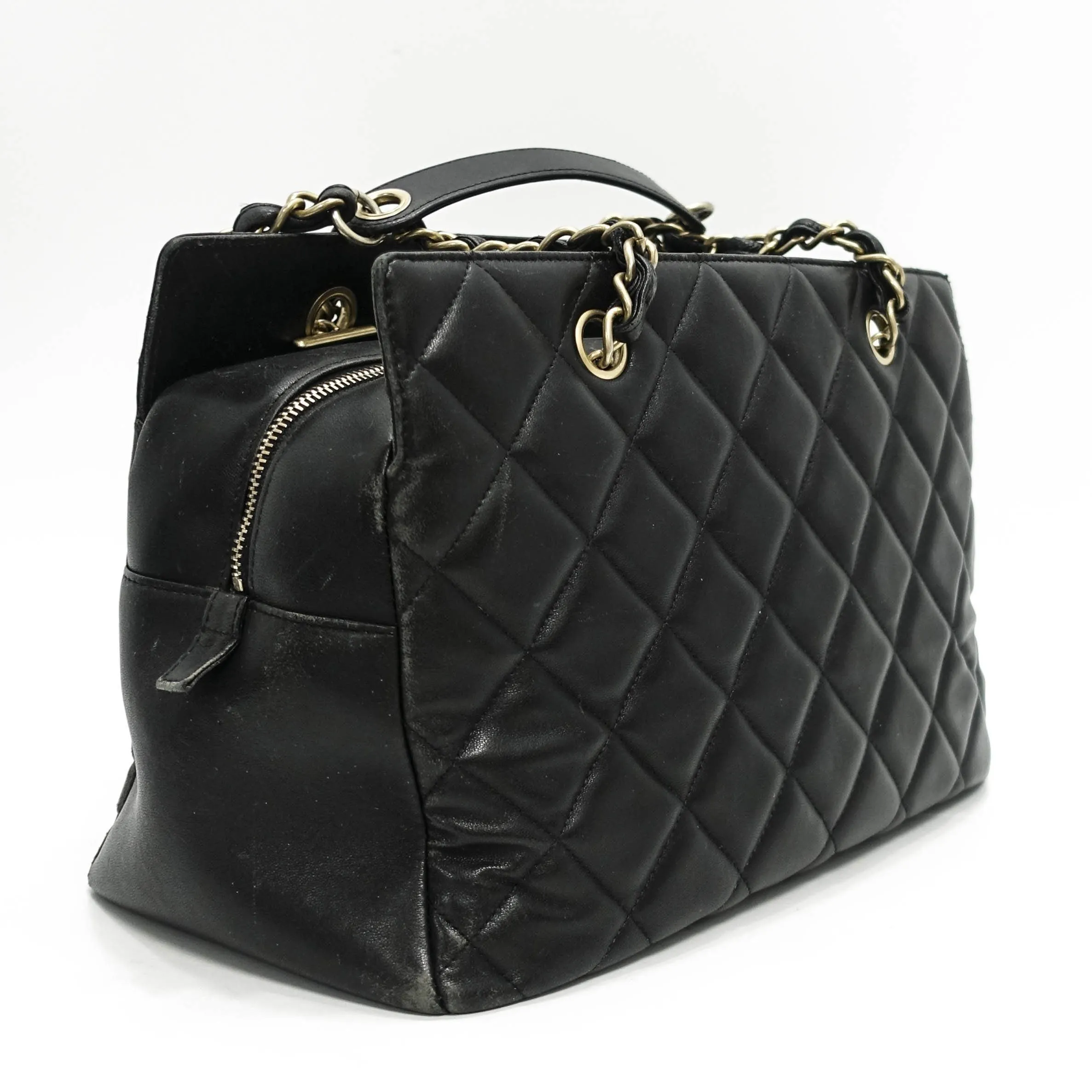 Chanel Vintage Lambskin Timeless Tote