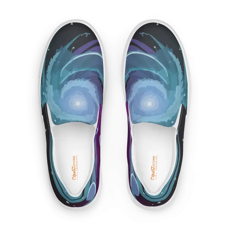 Chic Canvas Shoes Men's Slip Ons
