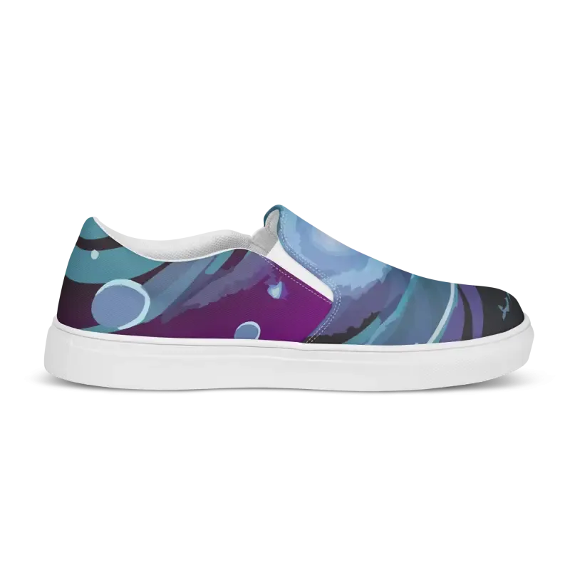 Chic Canvas Shoes Men's Slip Ons