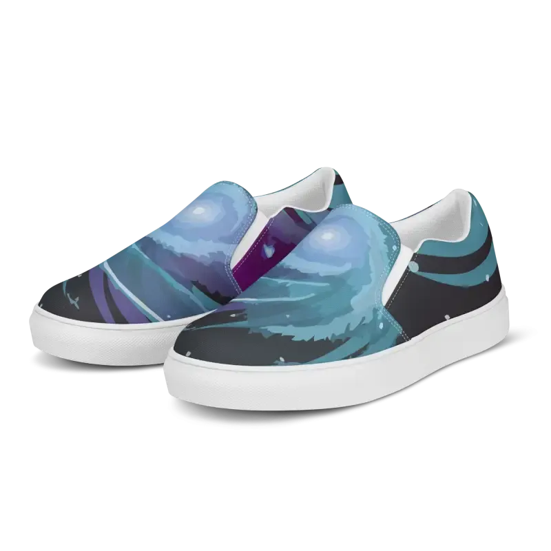 Chic Canvas Shoes Men's Slip Ons