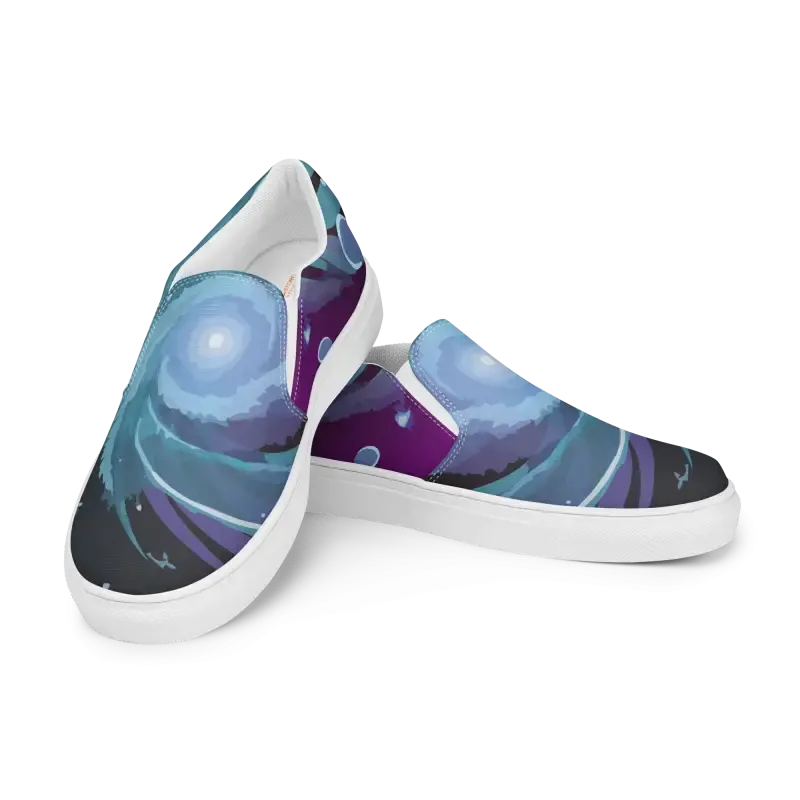 Chic Canvas Shoes Men's Slip Ons