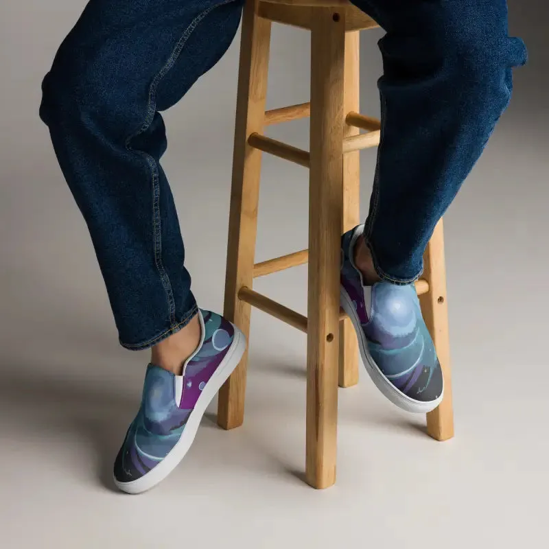 Chic Canvas Shoes Men's Slip Ons