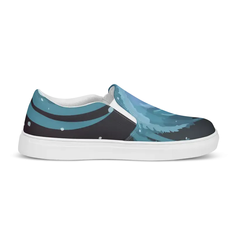 Chic Canvas Shoes Men's Slip Ons