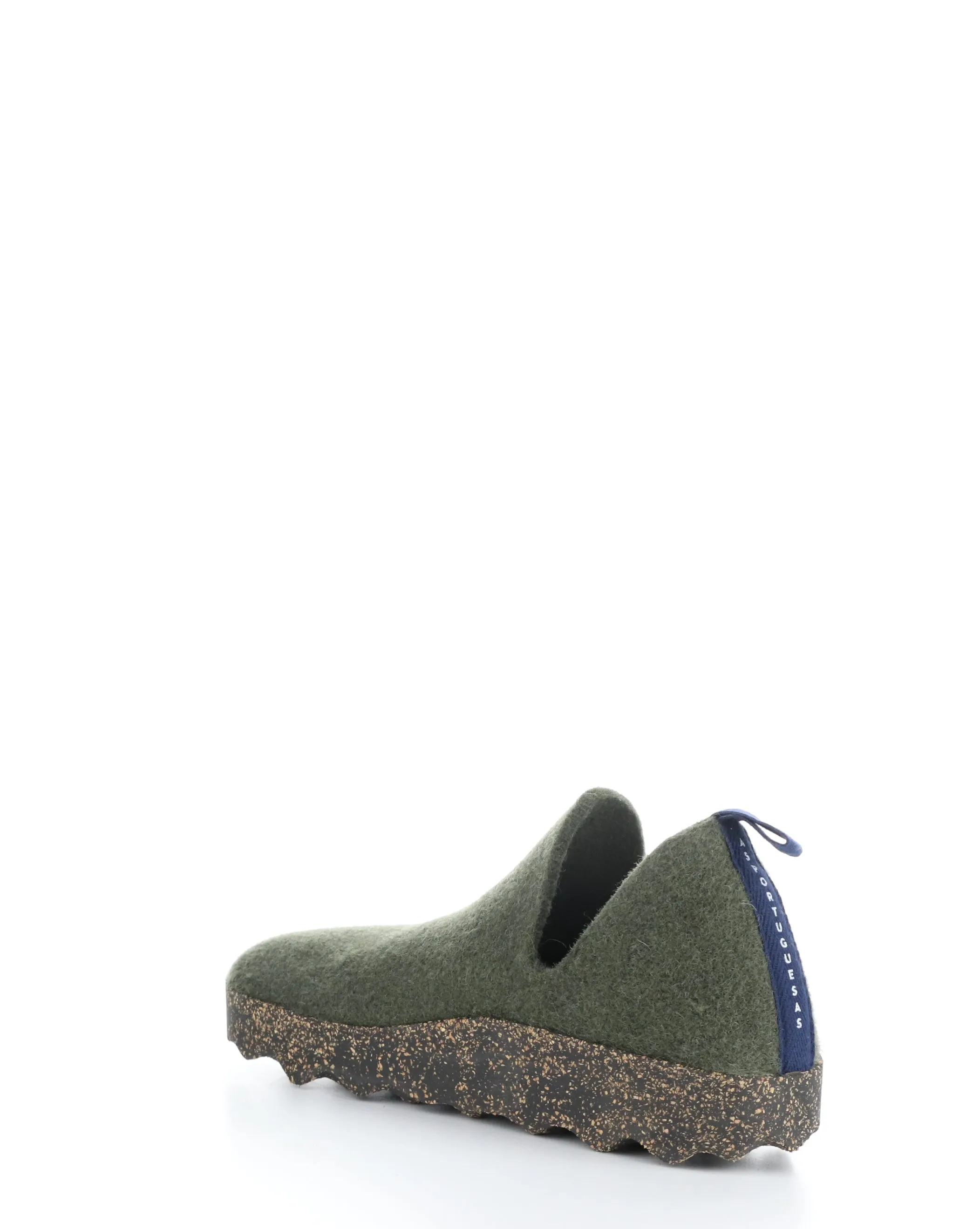 CITY MILITARY GREEN Round Toe Shoes