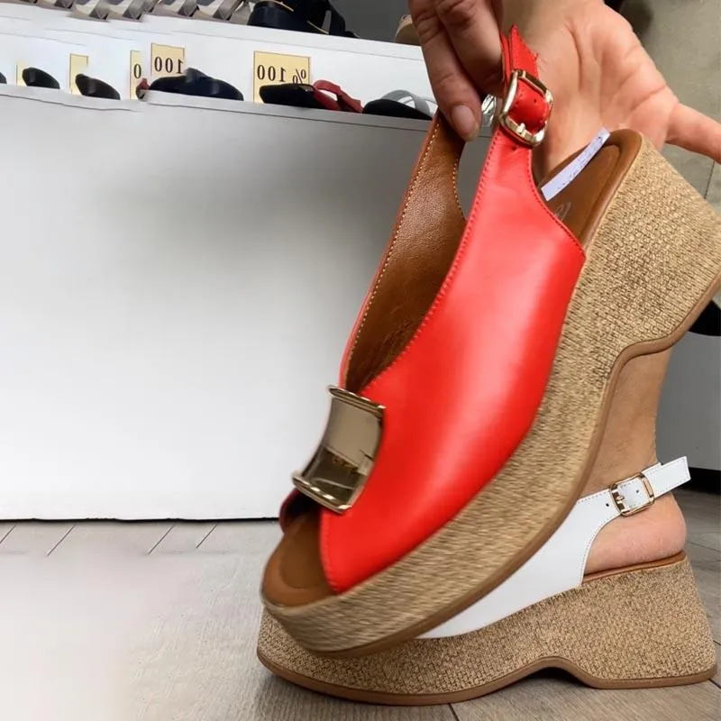 Comfortable Soft-soled Pee-toe Sandals