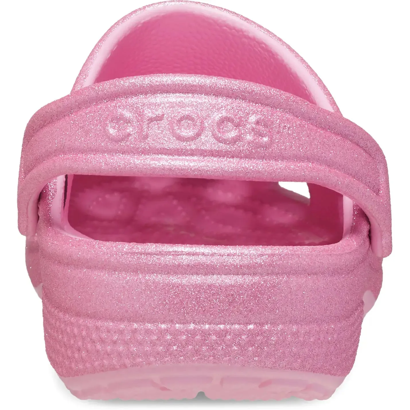 Crocs Classic Glitter Clog Kids (Pink Tweed Glitter)