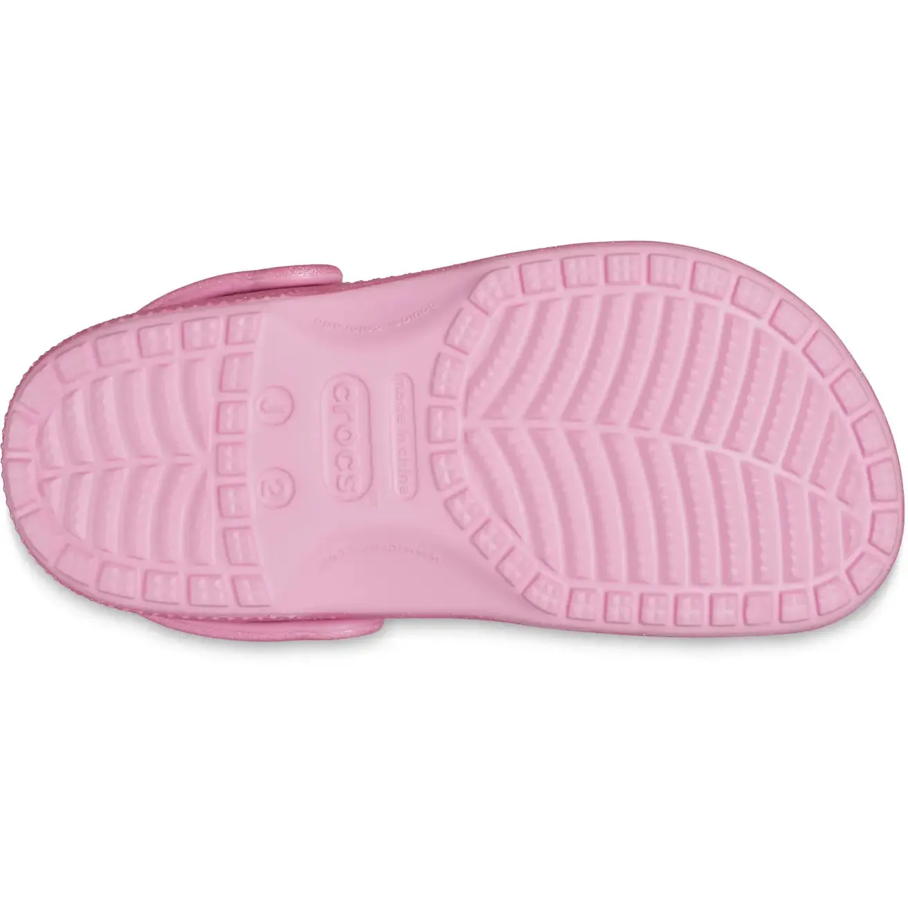Crocs Classic Glitter Clog Kids (Pink Tweed Glitter)