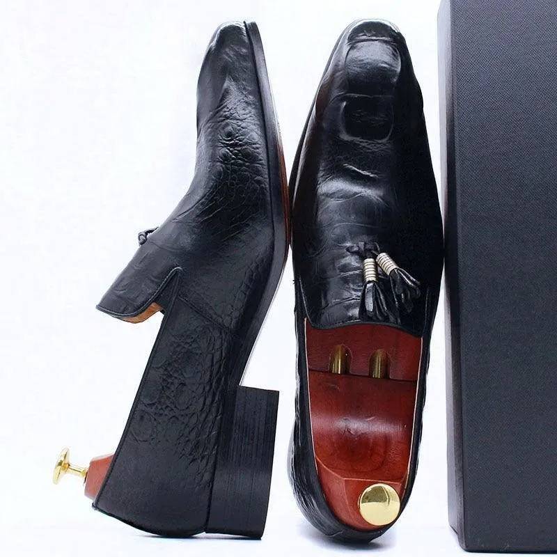 DW Men's Tassel Leather Luxurious Loafers