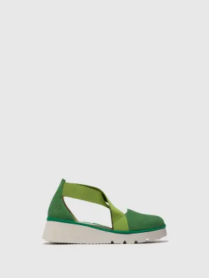 Elasticated Shoes PACY415FLY LIME GREEN