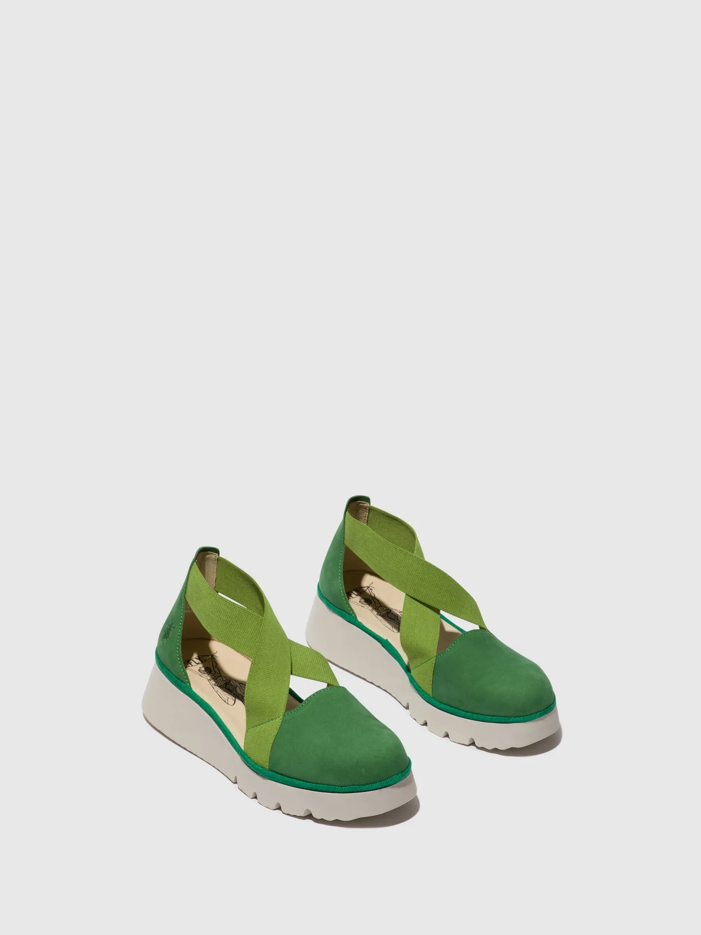 Elasticated Shoes PACY415FLY LIME GREEN