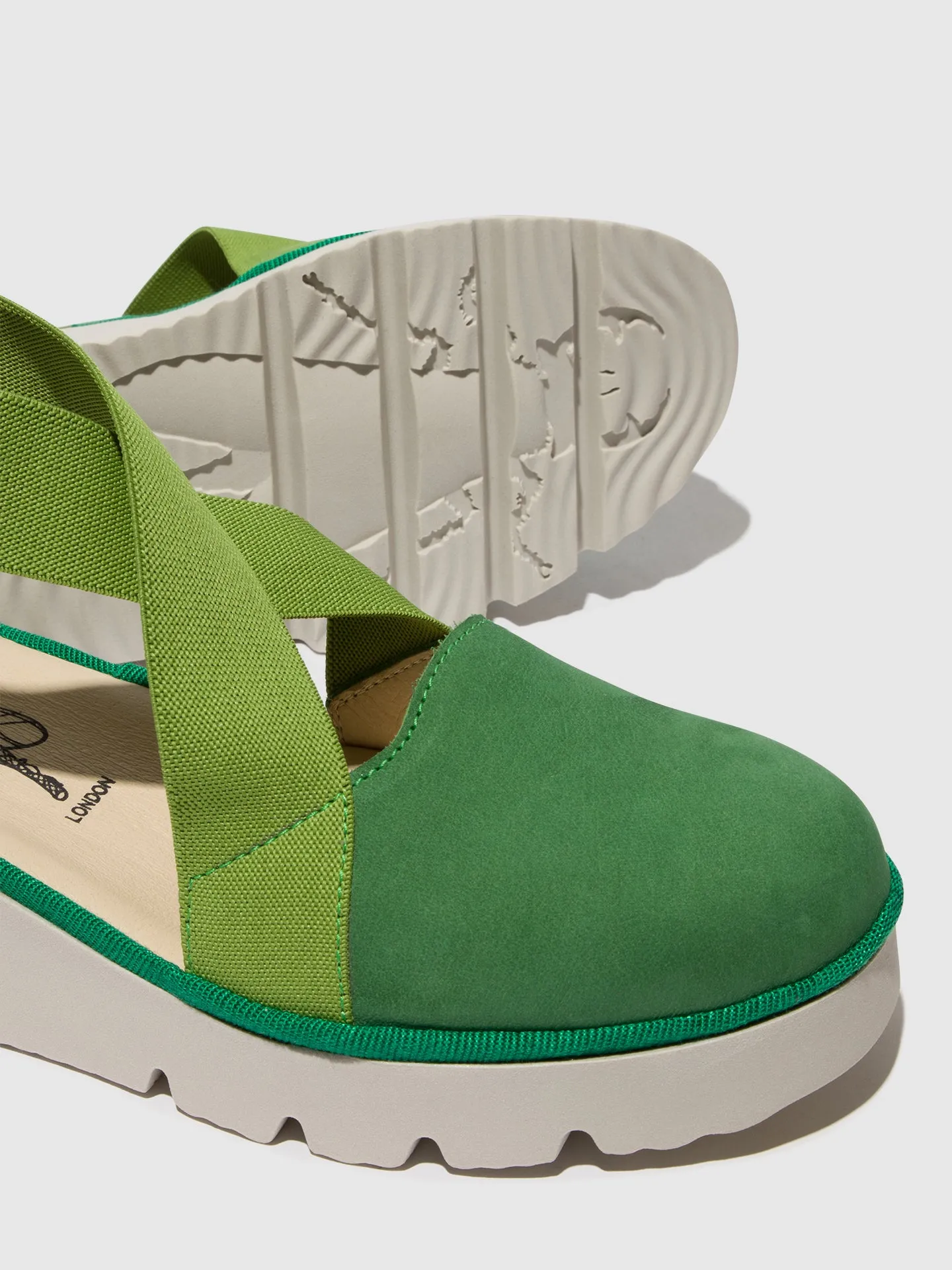 Elasticated Shoes PACY415FLY LIME GREEN