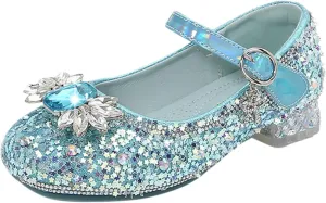 Fashion Autumn Toddler and Girls Casual Shoes Dance Shoes Round Toe Buckle Dress Shoes Big Kid Sneaker