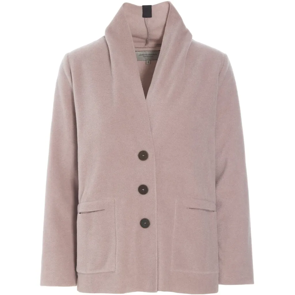 Fleece Cardigan - Henriette Steffensen - Nude - 7168N