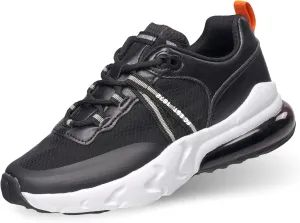 French Connection Women's Premium Breathable Athletic Shoes Walking Running Workout Tennis Comfortable Non Slip Fashion Sneakers for Women with Air Cushion