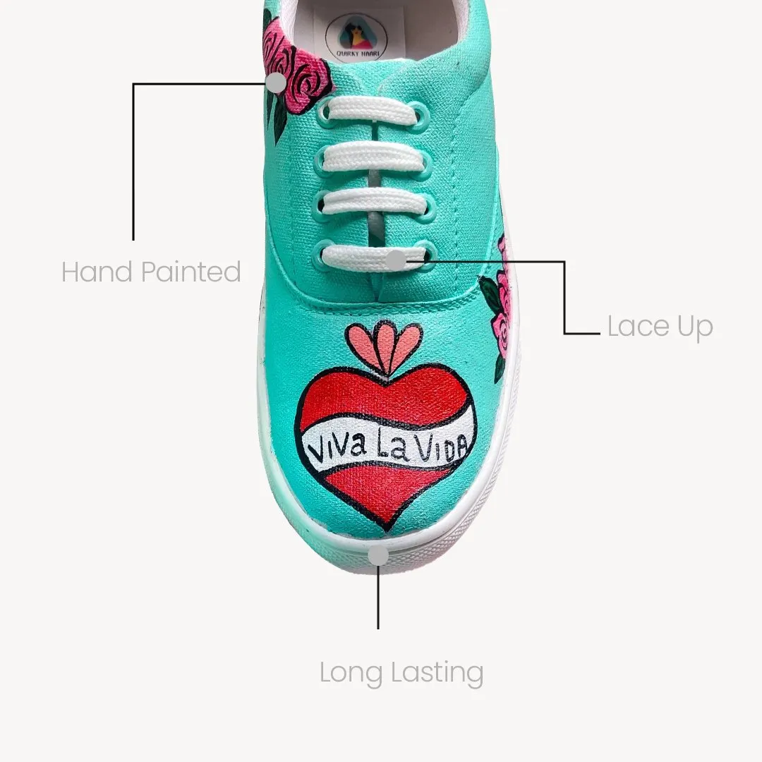 Frida Sneakers in Mint