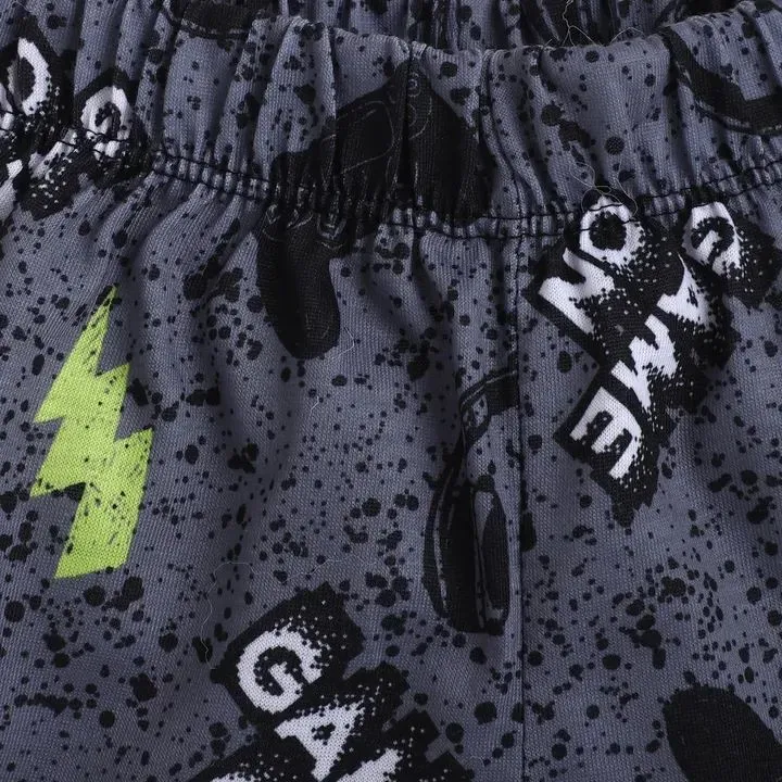 Game On Printed Short