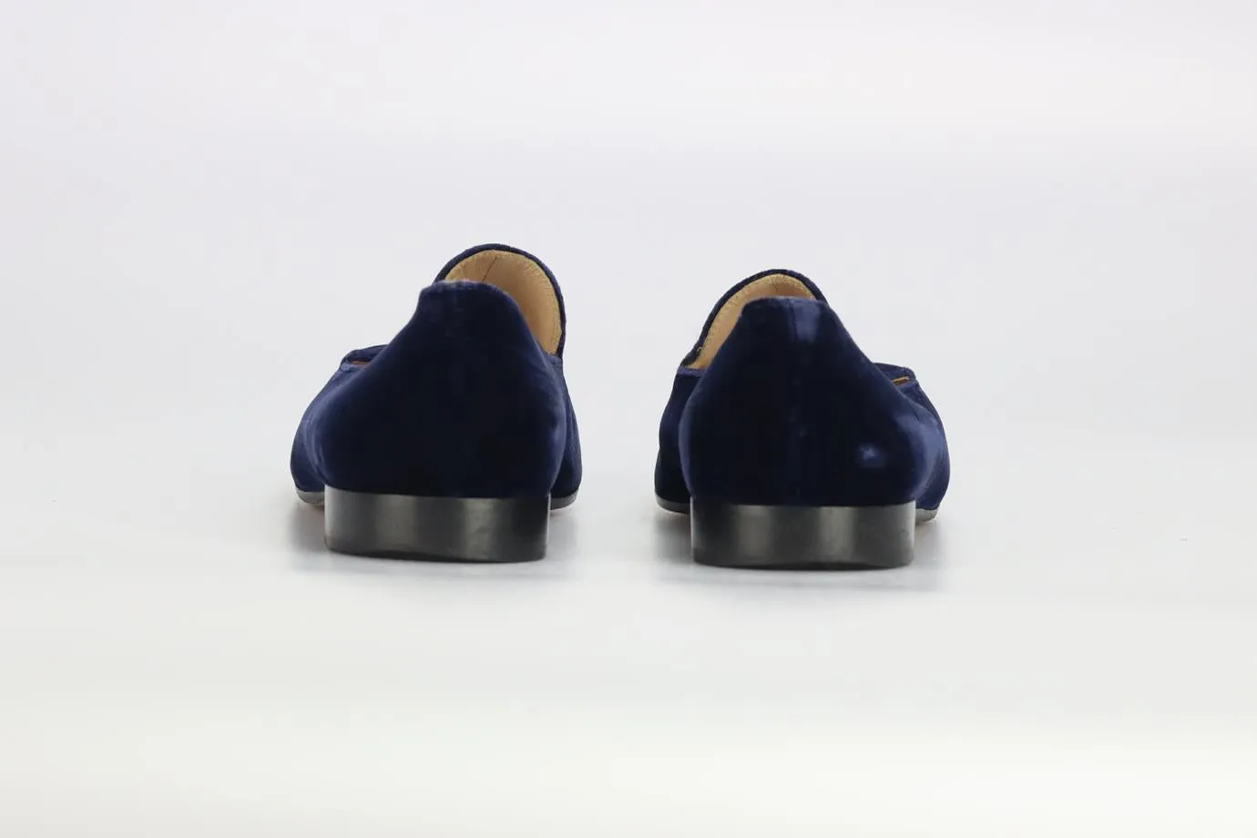 GIANVITO ROSSI VELVET LOAFERS EU 40 UK 7 US 10