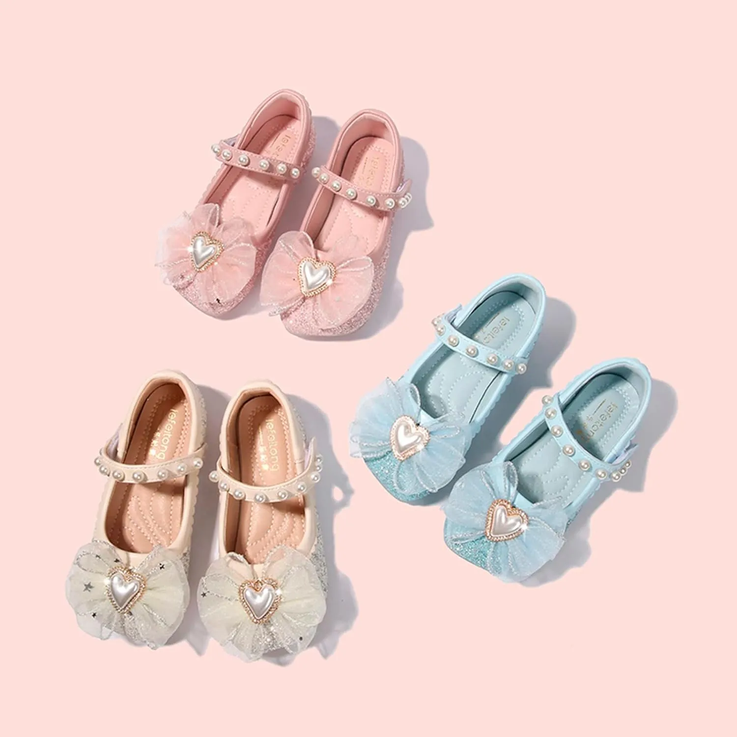 Girl Shoes Small Leather Shoes Single Shoes Children Dance Shoes Girls Performance Shoes Cute Toddler Dress Shoes