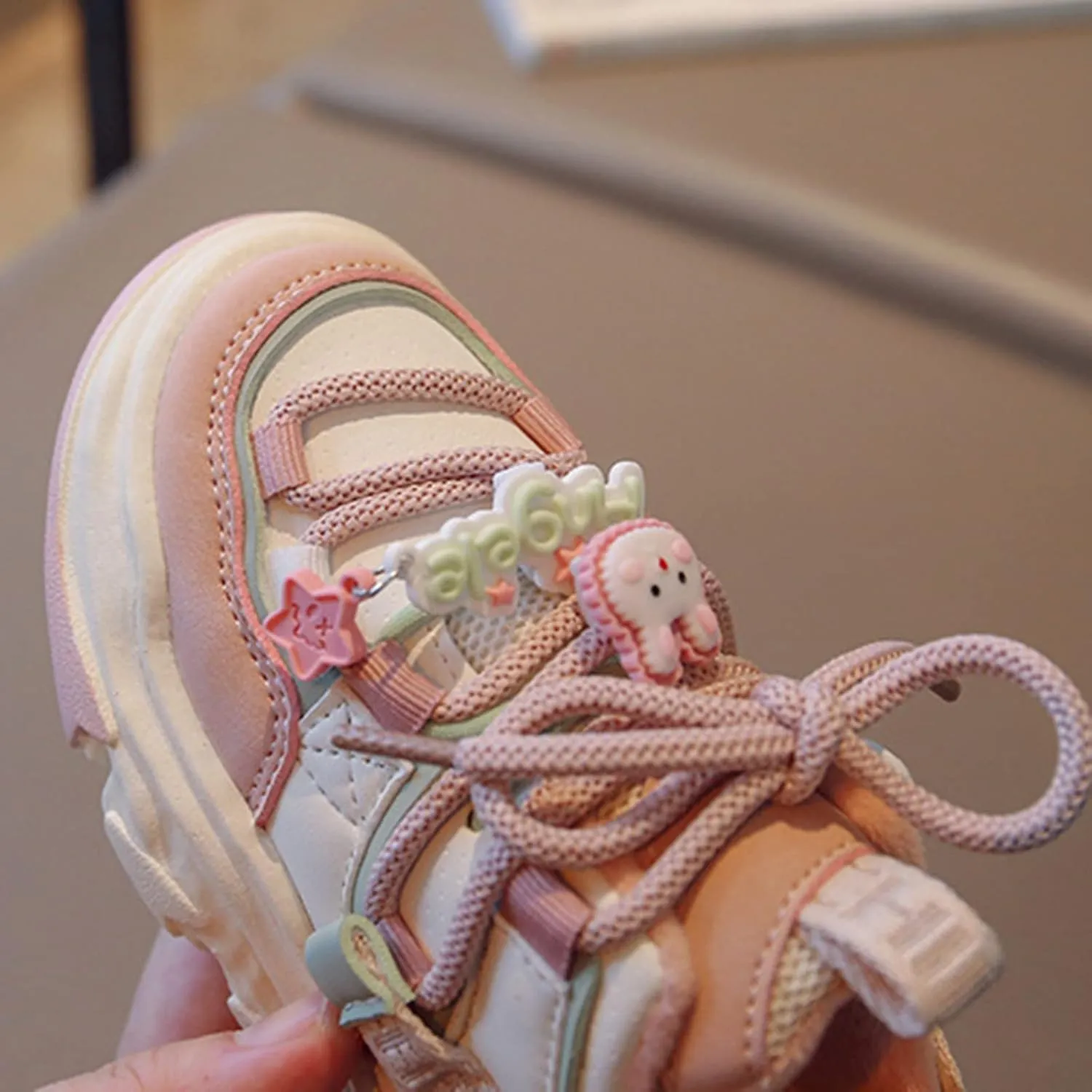 Girls and Toddler Chunky Sneakers Vulcanize Fashion Girls Platform Thick Sole Outdoor Running Casual Chief Formal Shoes