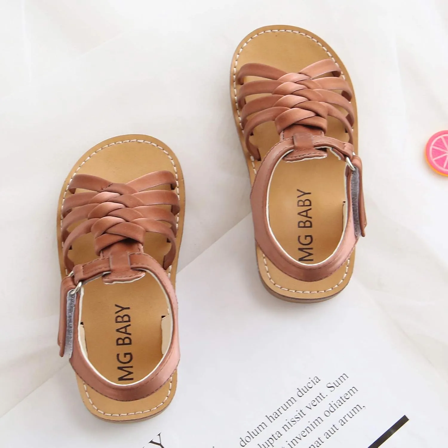 Girls Sandals Toddler Sandals Crossed Beach Baby Children Shoes Girls Boys Big Girls Dress Sandals