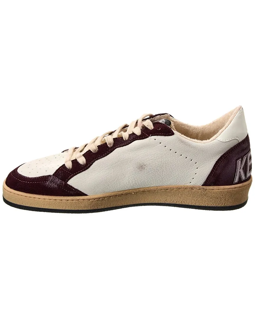 Golden Goose Ballstar Leather & Suede Sneaker