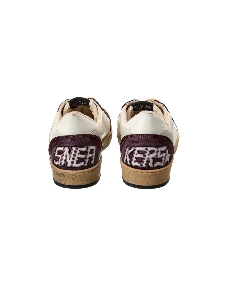 Golden Goose Ballstar Leather & Suede Sneaker