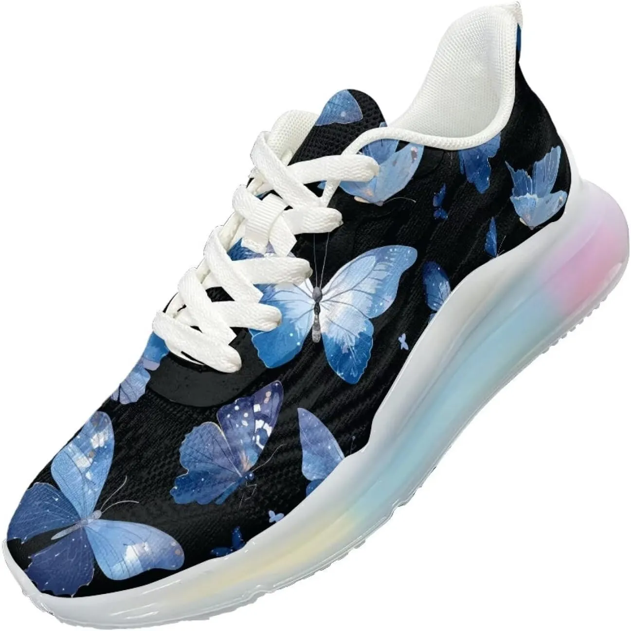 GOSTONG Women Sneakers Lightweight Cushion Gym Workout Shoes Breathable Non Slip Walking Running Athletic Sneakers US 6-11