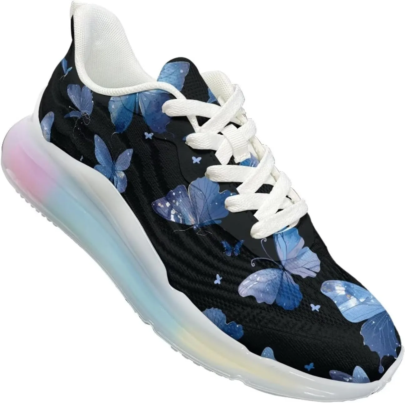 GOSTONG Women Sneakers Lightweight Cushion Gym Workout Shoes Breathable Non Slip Walking Running Athletic Sneakers US 6-11