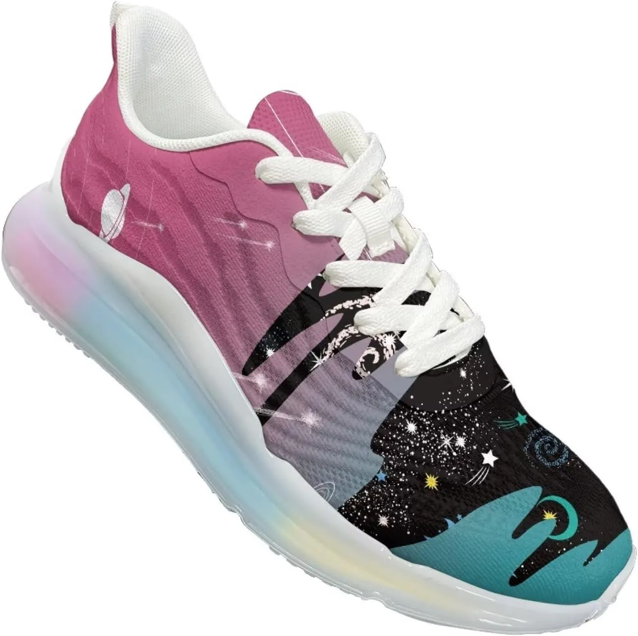 GOSTONG Womens Running Shoes Breathable Mesh Non Slip Gym Athletic Shoes Soft Cushioning Outdoor Tennis Hiking Shoes US 6-11